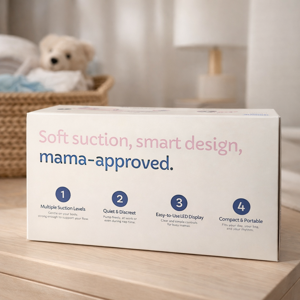Single hands-free breast pump