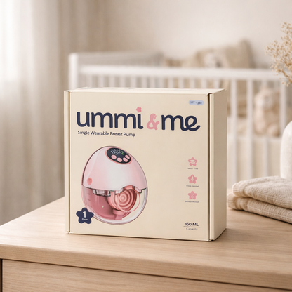 Single hands-free breast pump