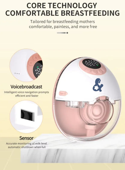 Single hands-free breast pump