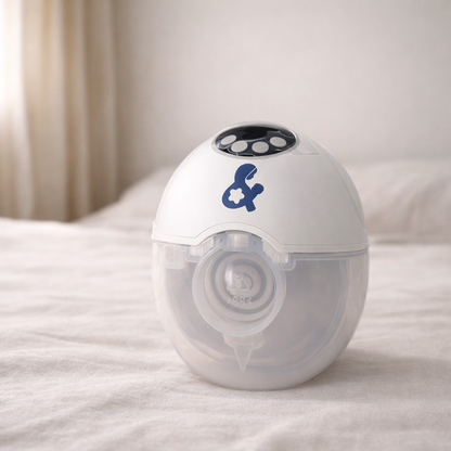 Single hands-free breast pump